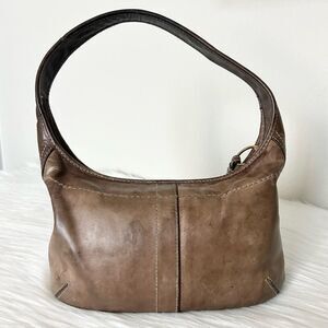 Coach Brown Leather Hobo Bag